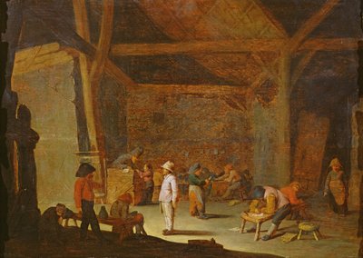 School Interior by Adriaen Jansz. van Ostade